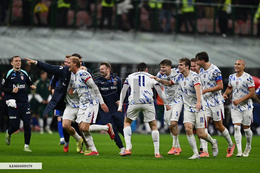 CALCIO - FIFA Mondiali - Qualifiers - Italy vs Norway