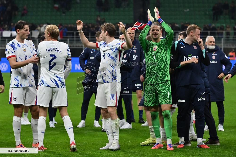 CALCIO - FIFA Mondiali - Qualifiers - Italy vs Norway