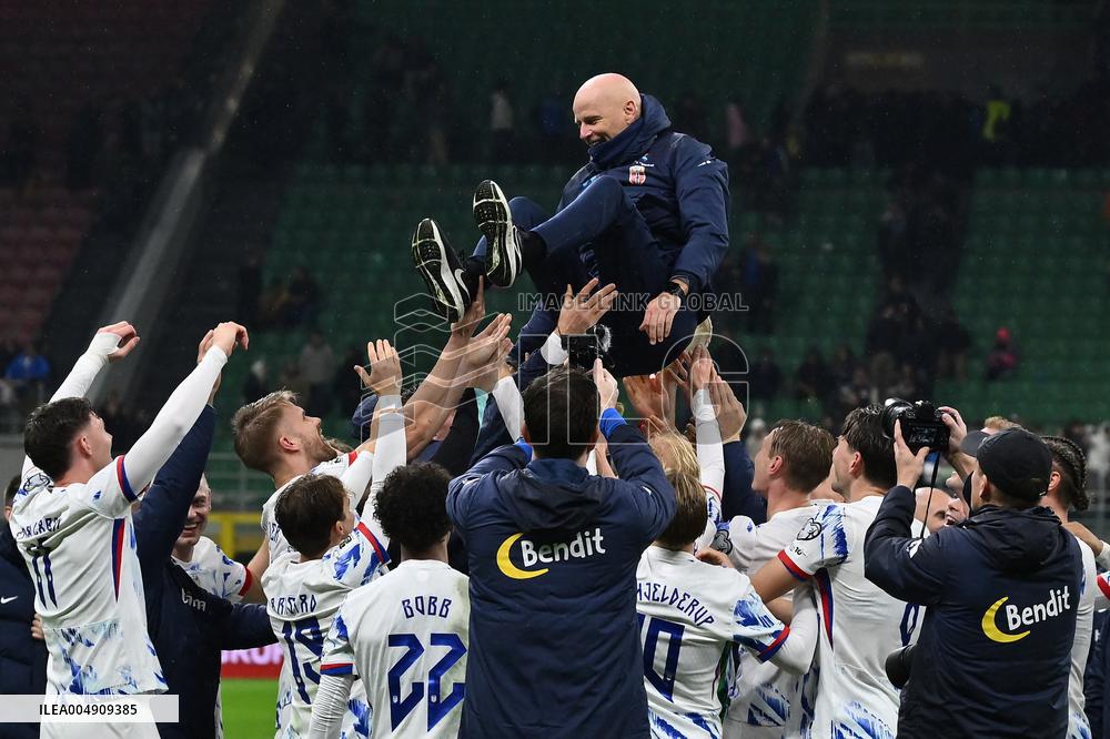 CALCIO - FIFA Mondiali - Qualifiers - Italy vs Norway