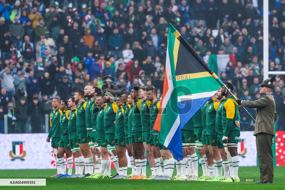 RUGBY - Quilter Nations Series - Italy vs South Africa