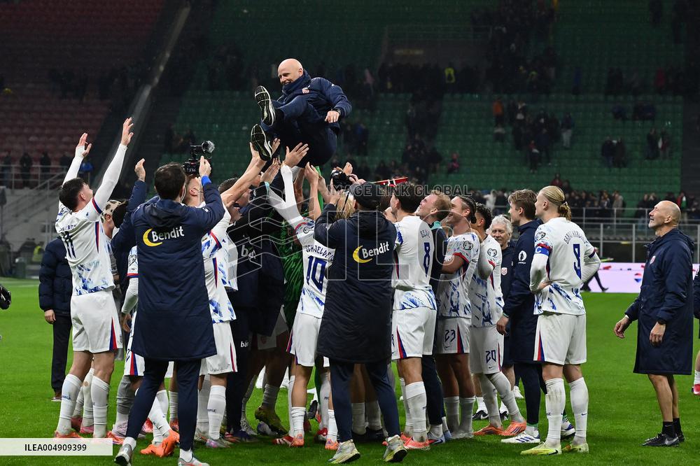 CALCIO - FIFA Mondiali - Qualifiers - Italy vs Norway