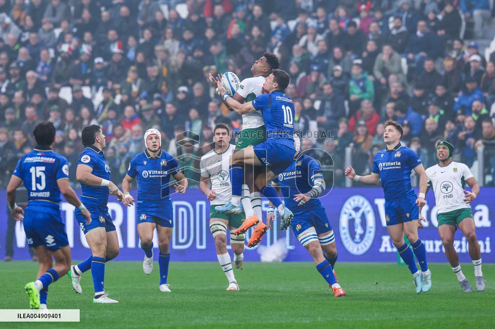 RUGBY - Quilter Nations Series - Italy vs South Africa