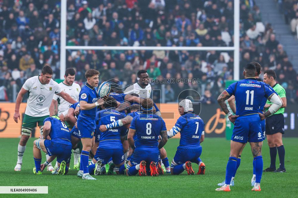 RUGBY - Quilter Nations Series - Italy vs South Africa