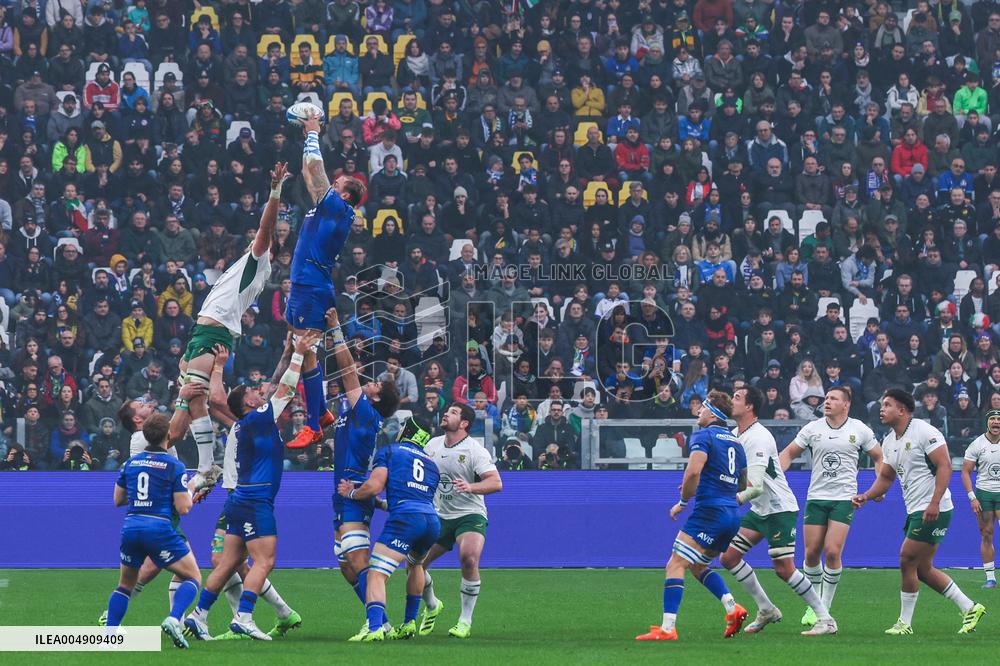 RUGBY - Quilter Nations Series - Italy vs South Africa