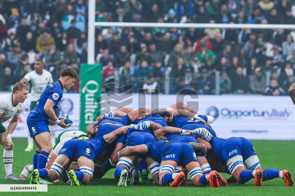 RUGBY - Quilter Nations Series - Italy vs South Africa