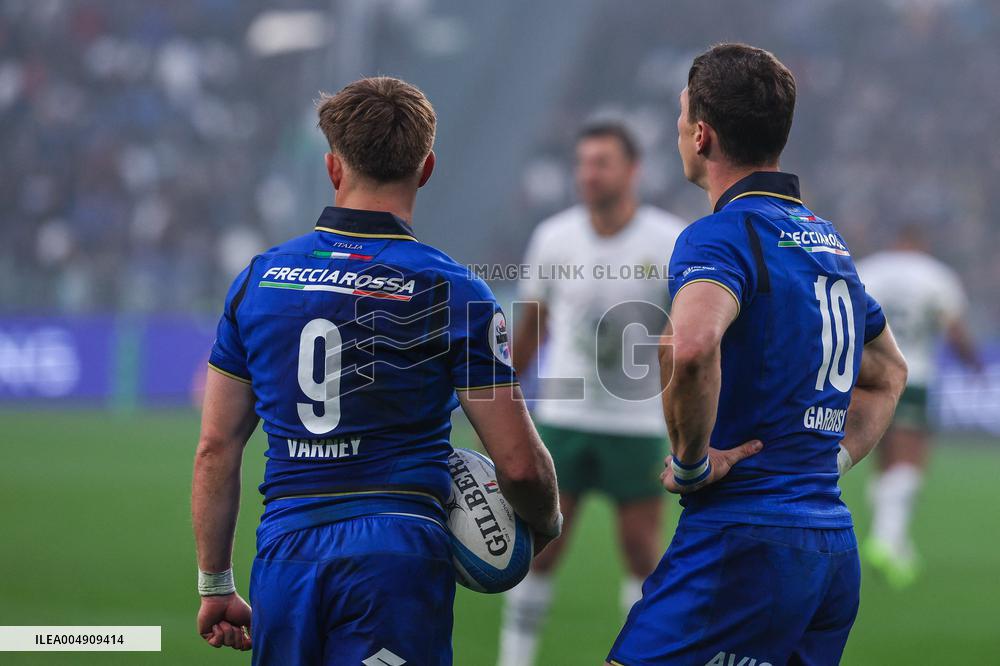 RUGBY - Quilter Nations Series - Italy vs South Africa