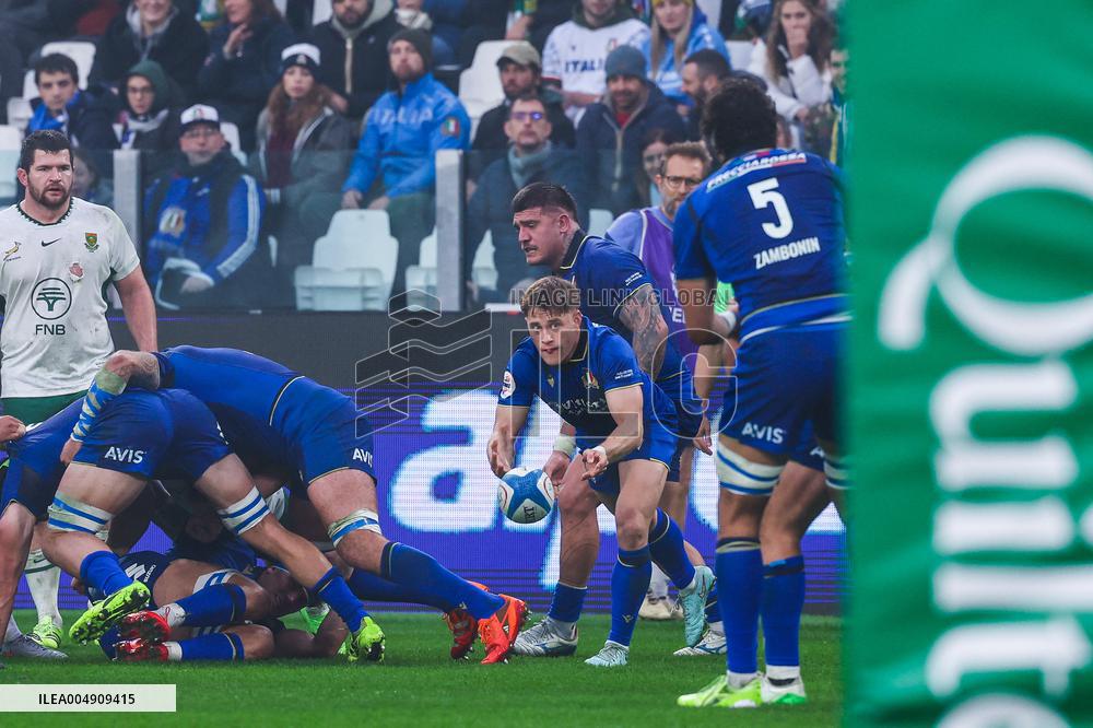 RUGBY - Quilter Nations Series - Italy vs South Africa