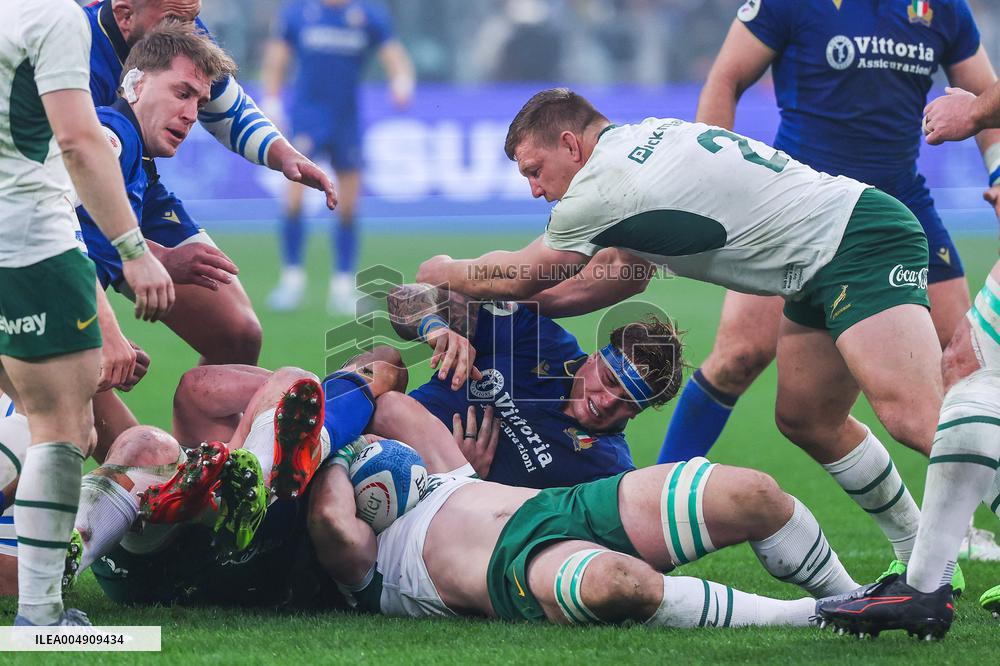 RUGBY - Quilter Nations Series - Italy vs South Africa