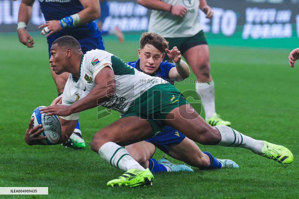 RUGBY - Quilter Nations Series - Italy vs South Africa