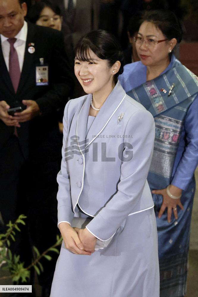 Japan Princess Aiko's visit in Laos