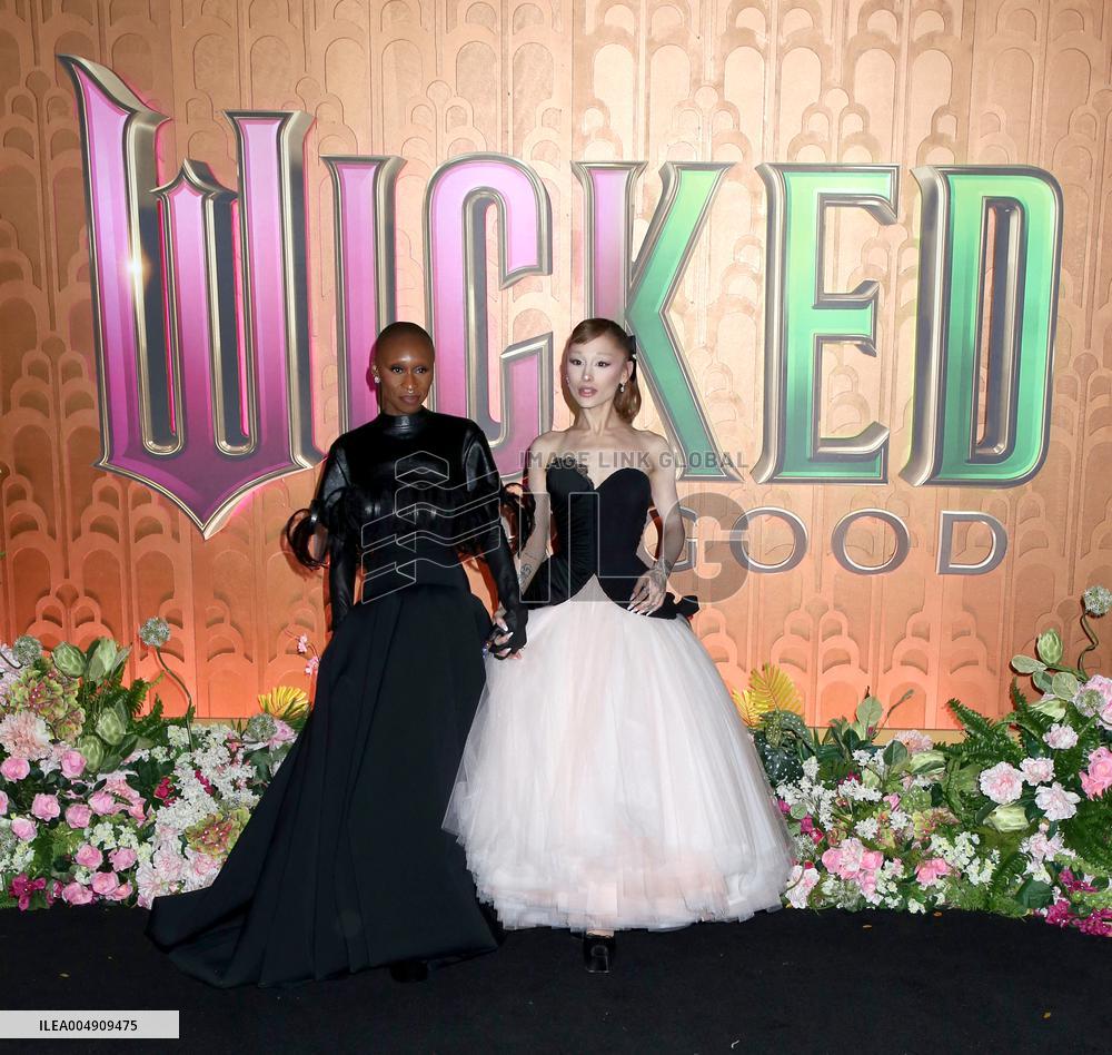 'Wicked: For Good' New York Premiere