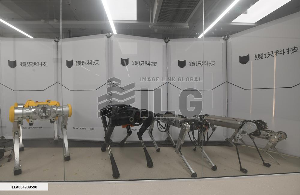 World Fastest Robot Dog Black Panther 2.0