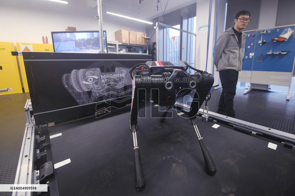 World Fastest Robot Dog Black Panther 2.0