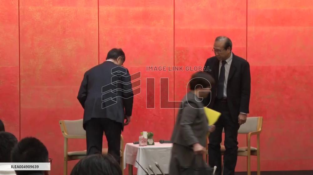 [Breaking News]Nobel laureates hold talks in Kyoto
