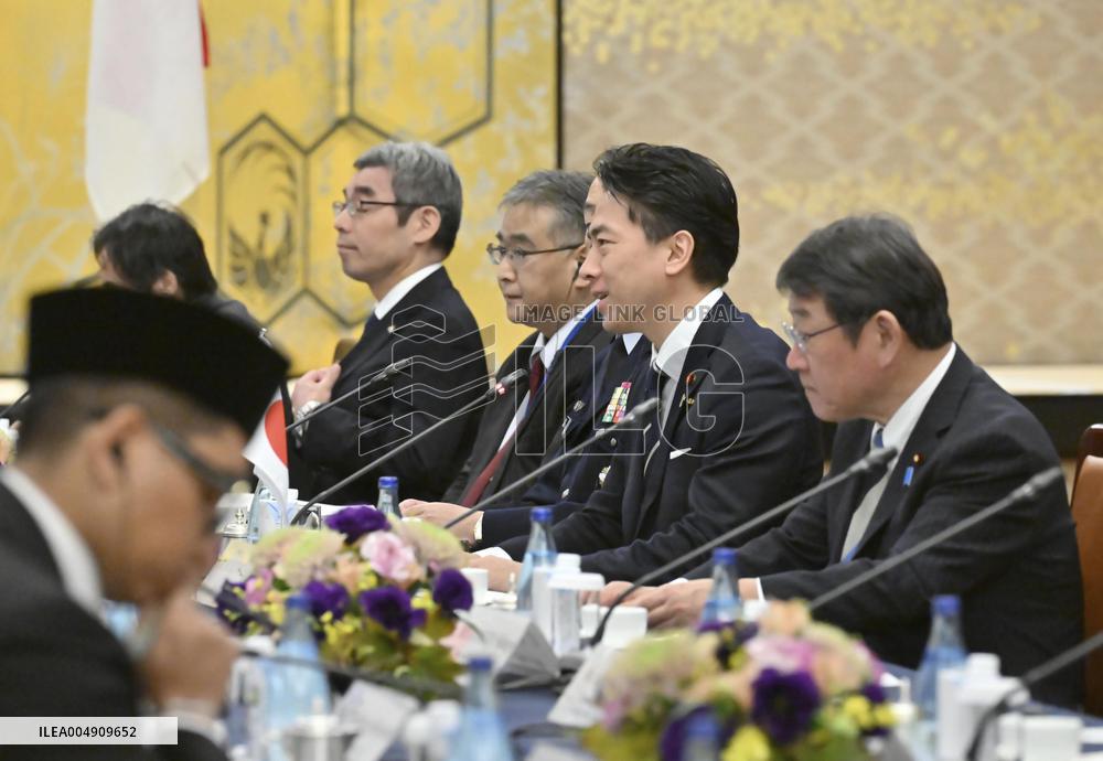 Japan-Indonesia foreign and defense ministerial talks
