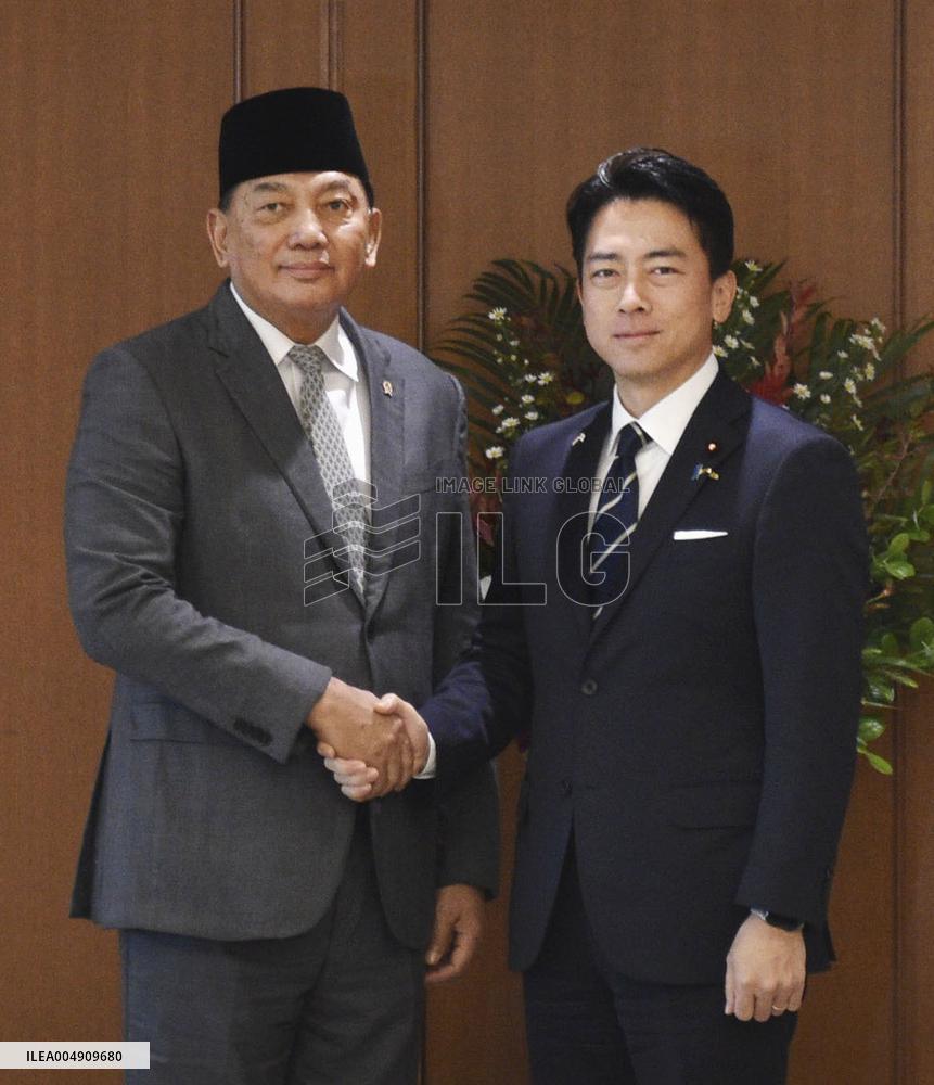 Japan-Indonesia defense talks