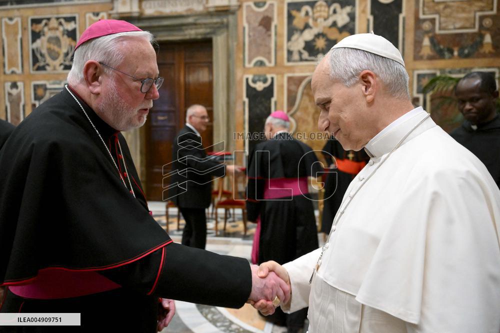 Pope Leo XIV Meets With Vatican Diplomatic Staff - Vatican