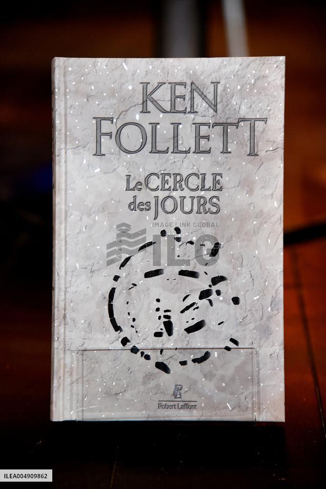 Ken Follett At Public Interview - Paris