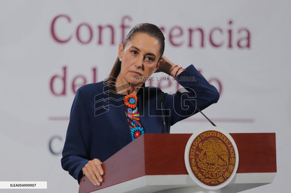 President Claudia Sheinbaum Gen Z News Conference - Mexico