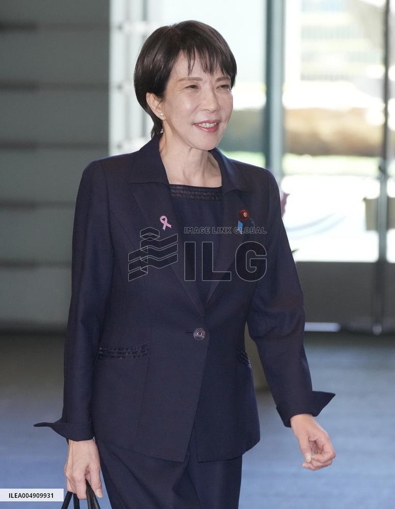 Japan PM Takaichi