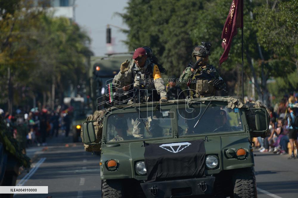 115th Mexican Revolution Civic-Military Parade - Mexico