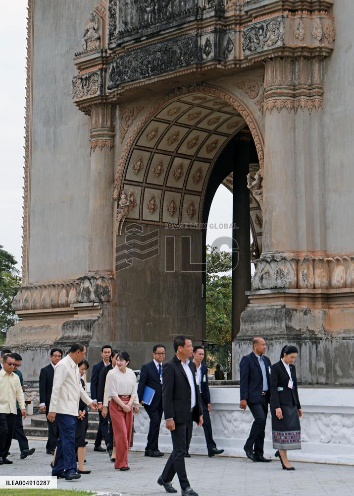 Japan Princess Aiko in Laos
