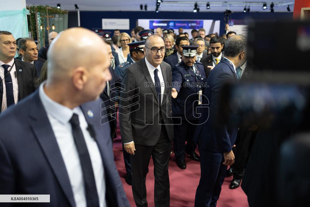 Laurent Nunez inaugurates MILIPOL PARIS 2025 - Villepinte