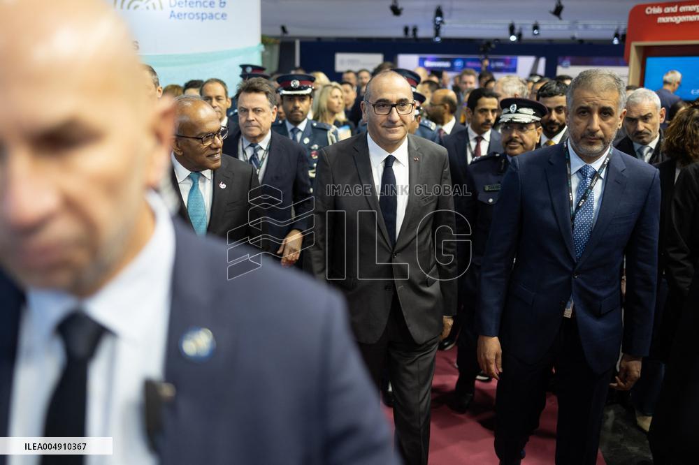 Laurent Nunez inaugurates MILIPOL PARIS 2025 - Villepinte