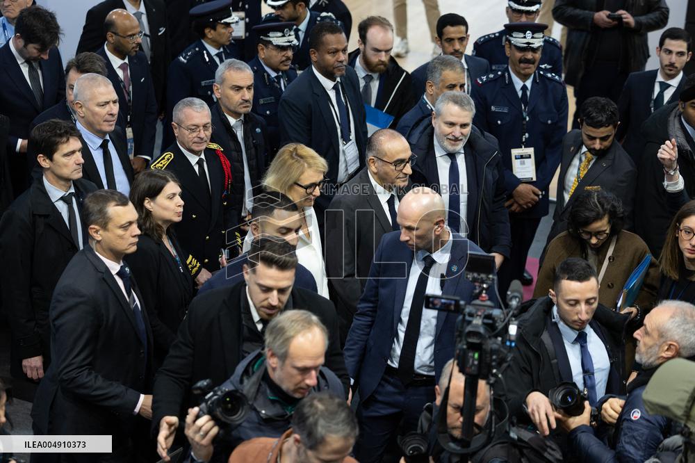 Laurent Nunez inaugurates MILIPOL PARIS 2025 - Villepinte