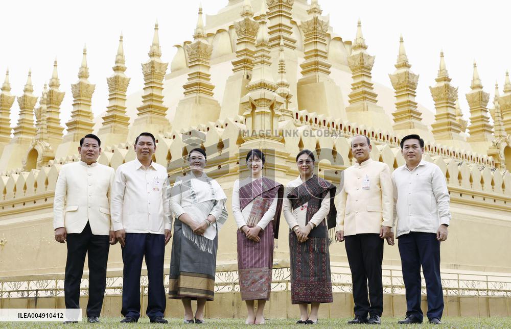 Japan Princess Aiko in Laos