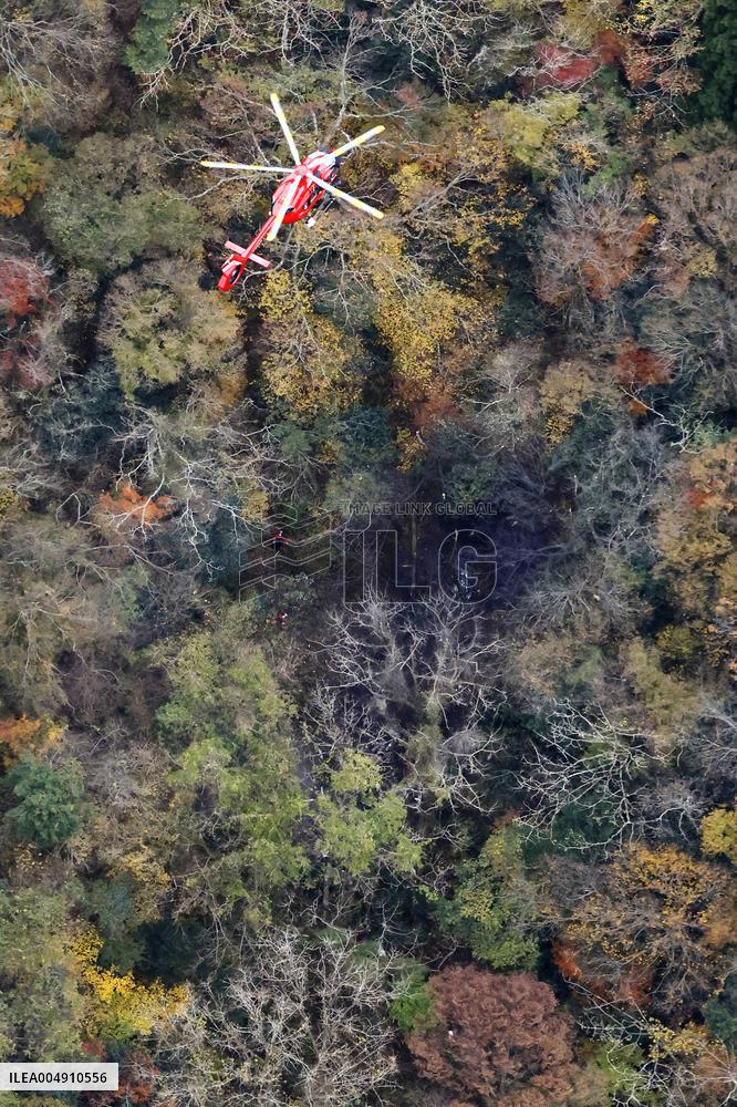 Small plane crashes in southwestern Japan