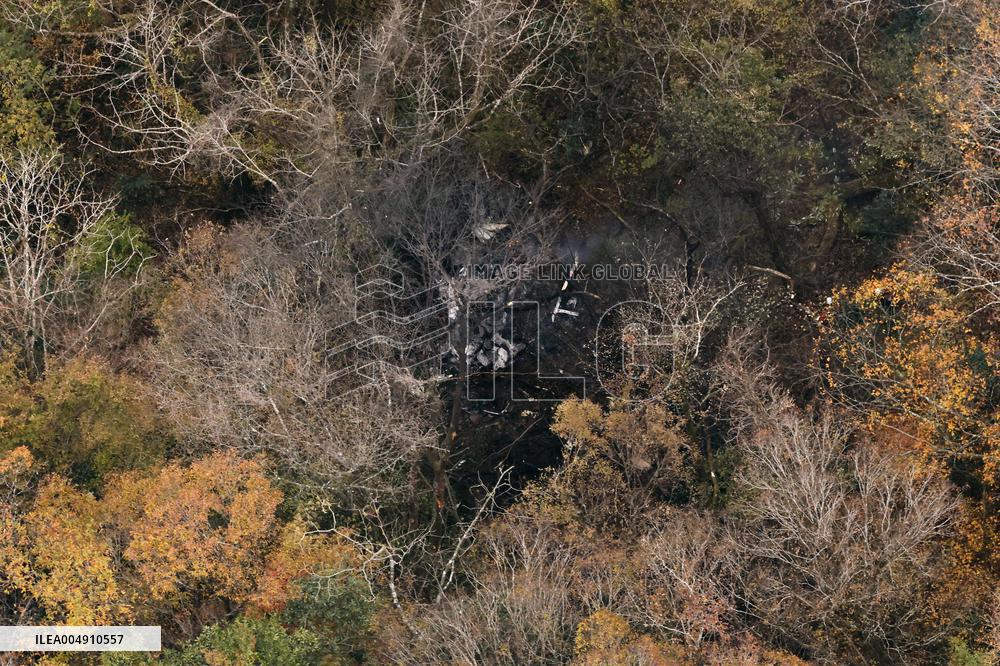 Small plane crashes in southwestern Japan