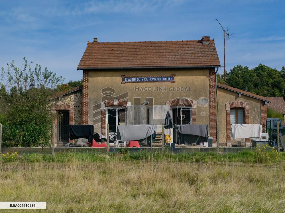 Illustration - Railway Station Converted Into Housing