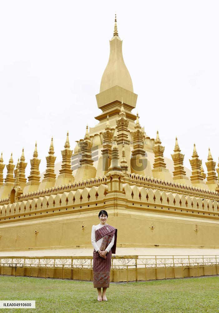 Japan Princess Aiko in Laos