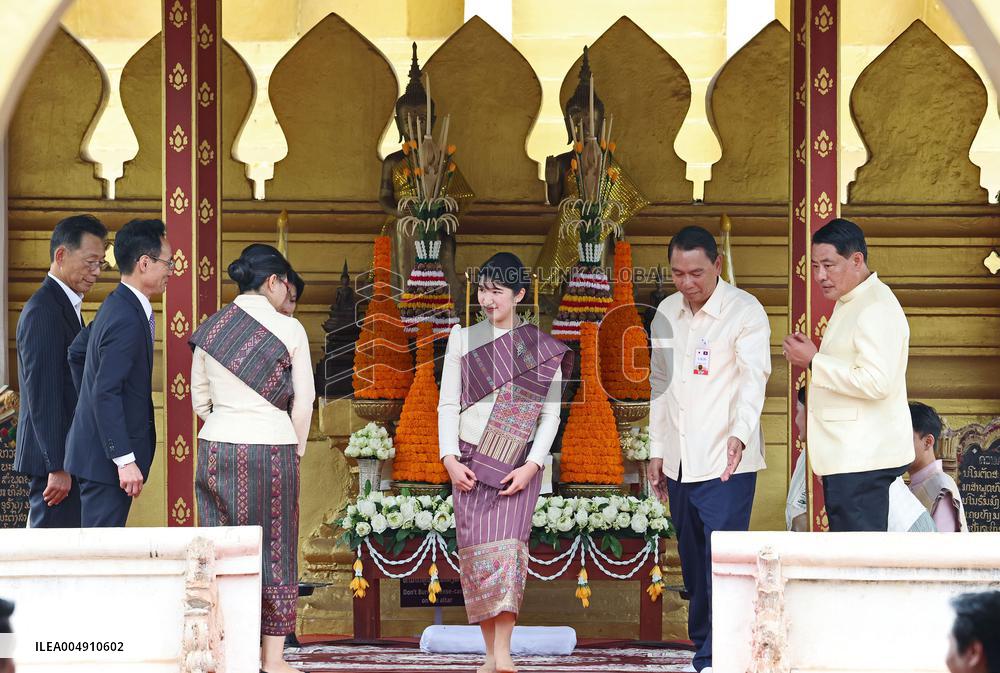 Japan Princess Aiko in Laos