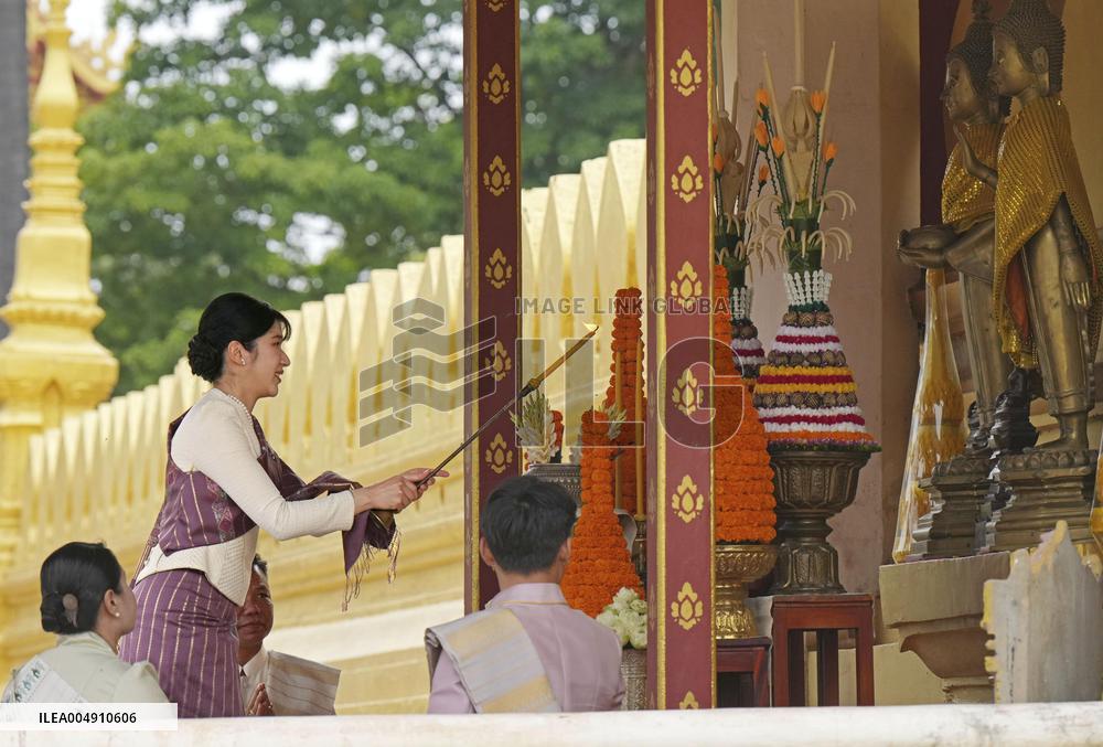 Japan Princess Aiko in Laos