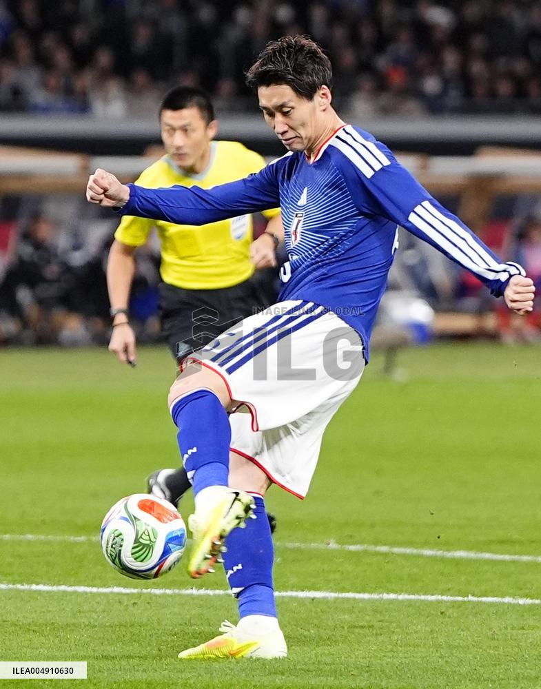 Football: Japan vs. Bolivia friendly