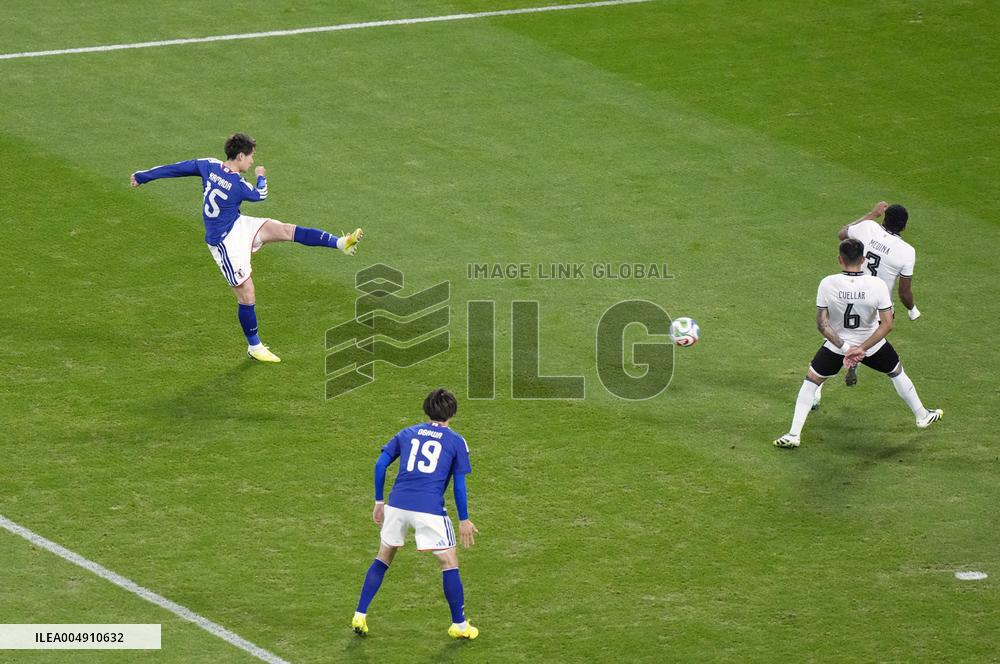 Football: Japan vs. Bolivia friendly