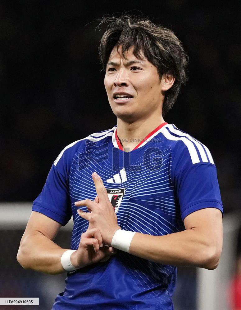 Football: Japan vs. Bolivia friendly
