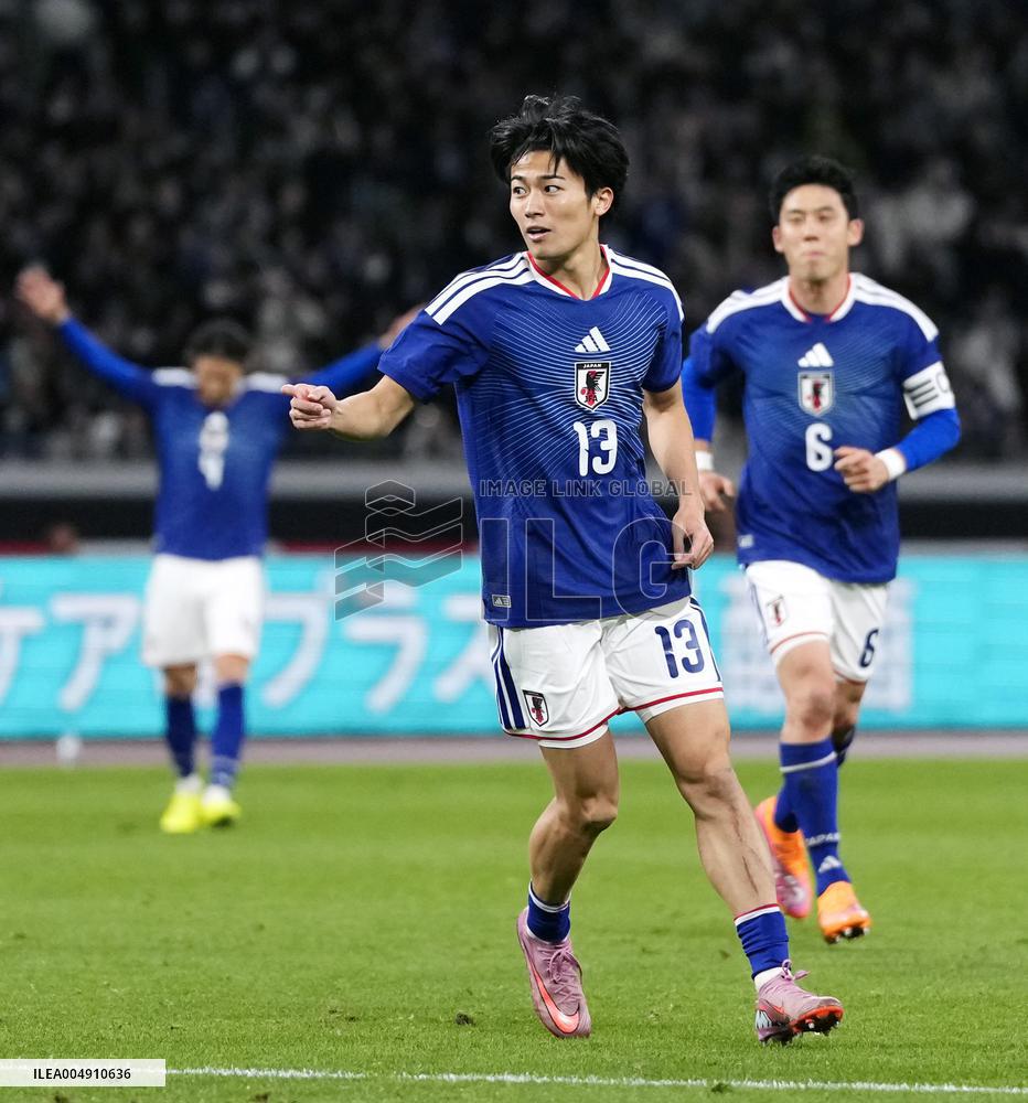 Football: Japan vs. Bolivia friendly