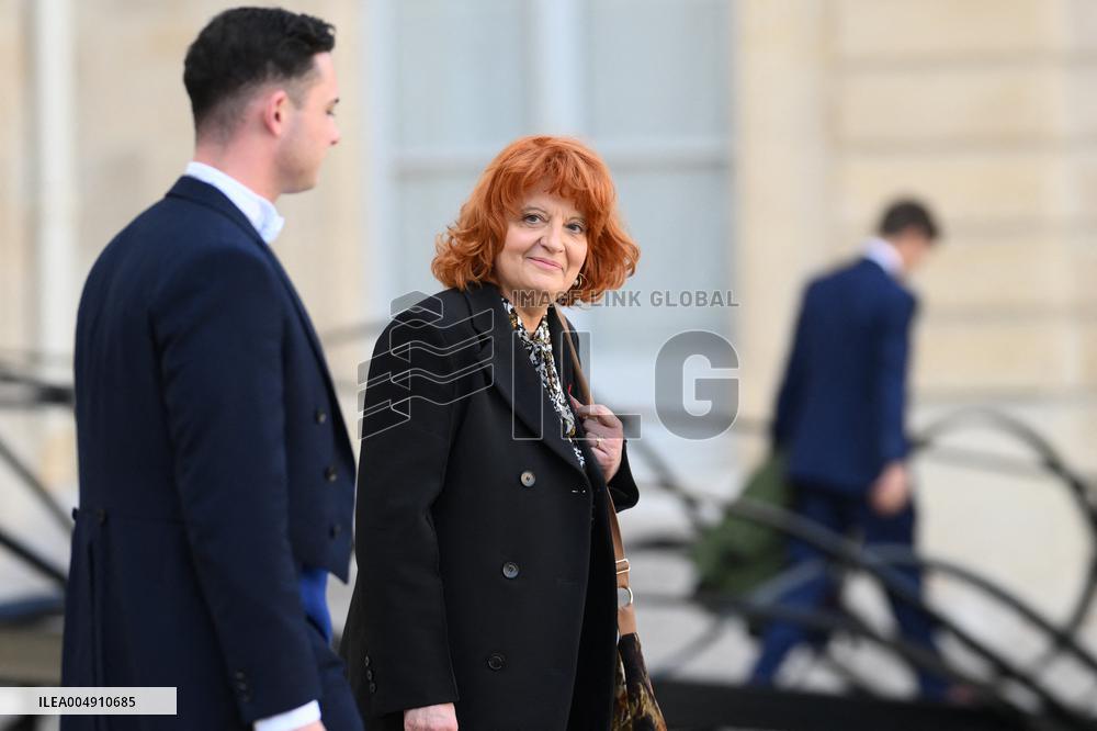 Meeting On Drug Trafficking At The Elysee - Paris