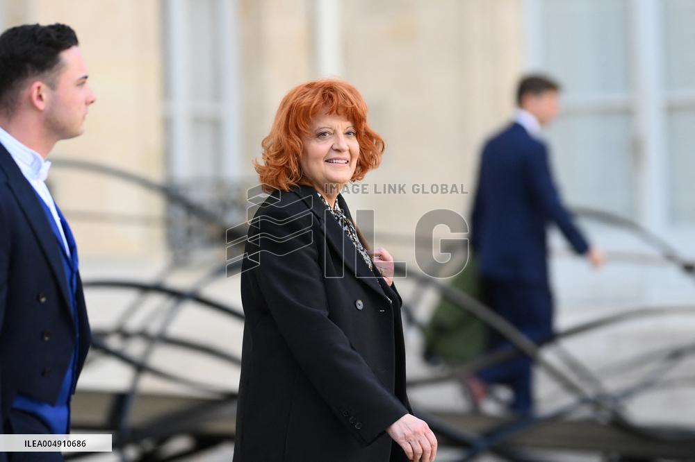 Meeting On Drug Trafficking At The Elysee - Paris
