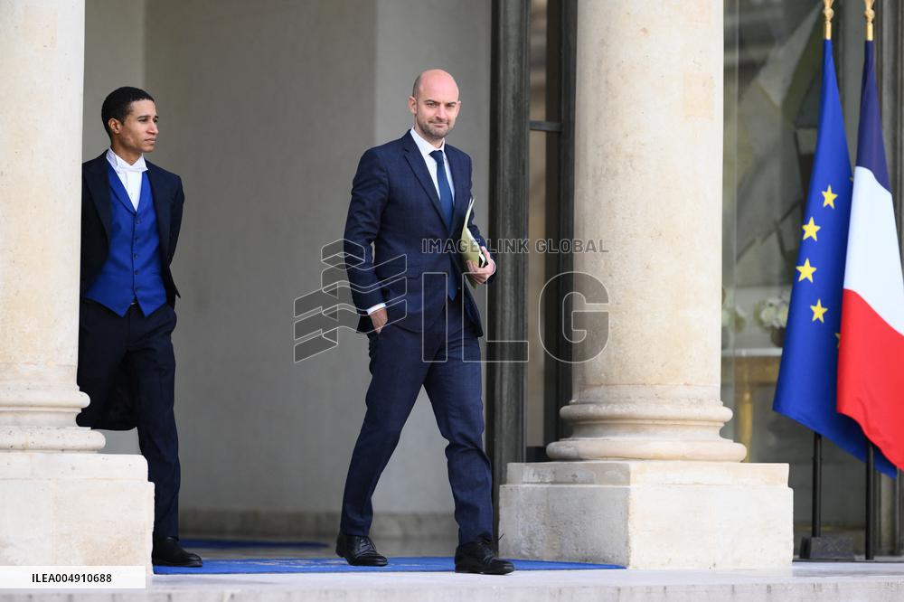Meeting On Drug Trafficking At The Elysee - Paris