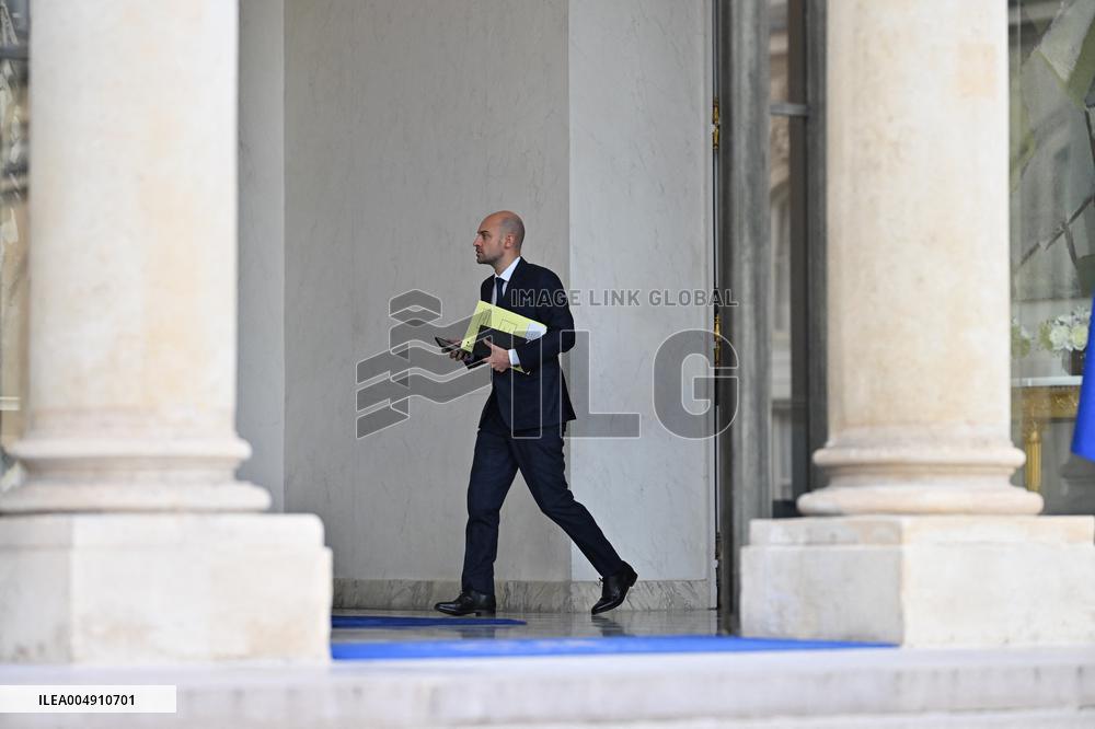 Meeting On Drug Trafficking At The Elysee - Paris
