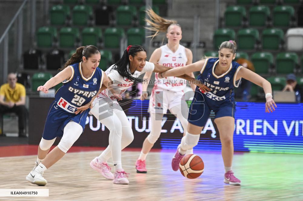 BASKET - Basket Internazionali - FIBA Women's EuroBasket Qualifiers Poland vs Cyprus