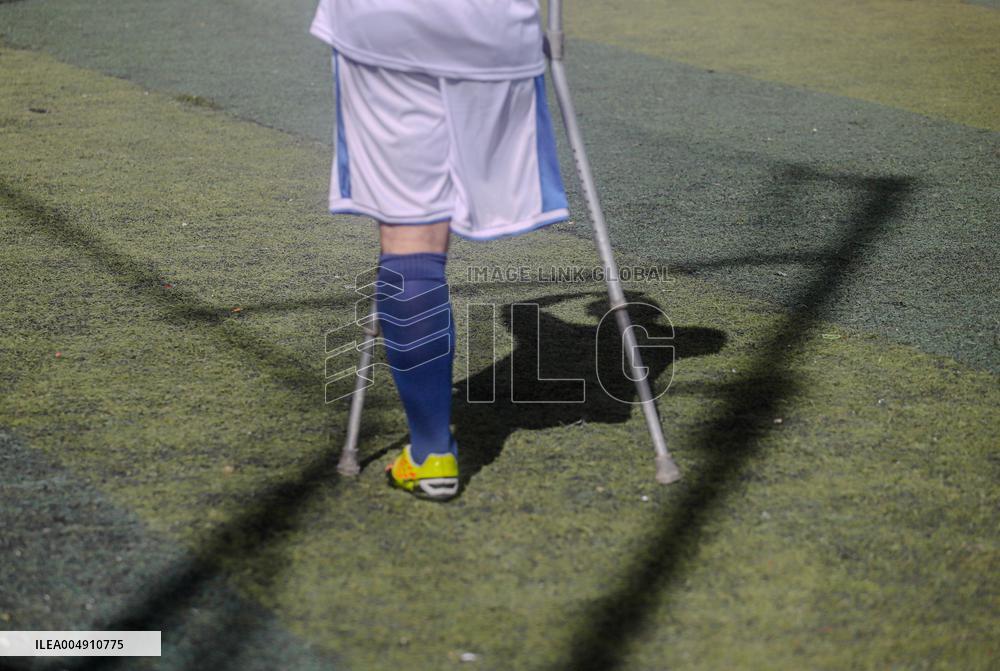 Hope Tournament Amputee Football Match - Deir Al Balah