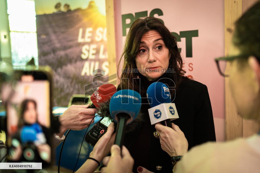 Daughter of Gisele Pelicot, Caroline Darian at Respect For Women Forum - Marseille