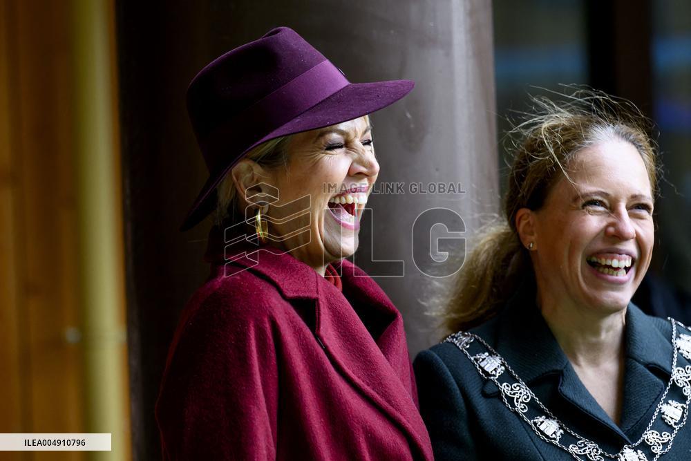 Queen Maxima Opens Circular Wooden Residential Building - Rotterdam