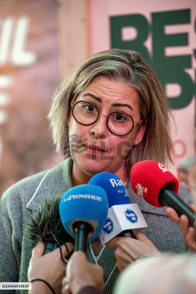 Daughter of Gisele Pelicot, Caroline Darian at Respect For Women Forum - Marseille