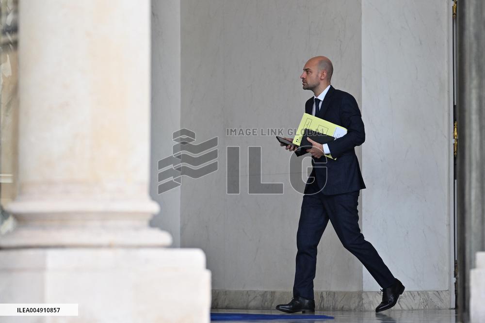 Meeting On Drug Trafficking At The Elysee - Paris